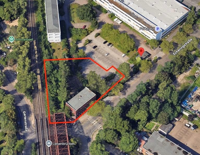Satellitenansicht Grundstück