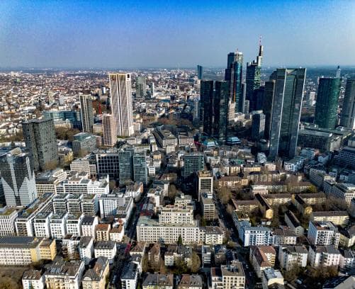 Frankfurt Skyline · Westend-Lage