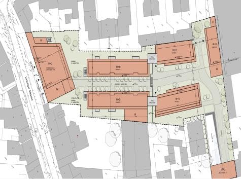 Lageplan Leipziger Straße