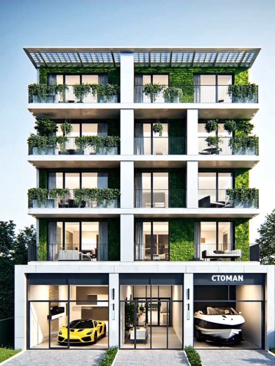 Vision: Wohnen + Gewerbe nach Entwicklung