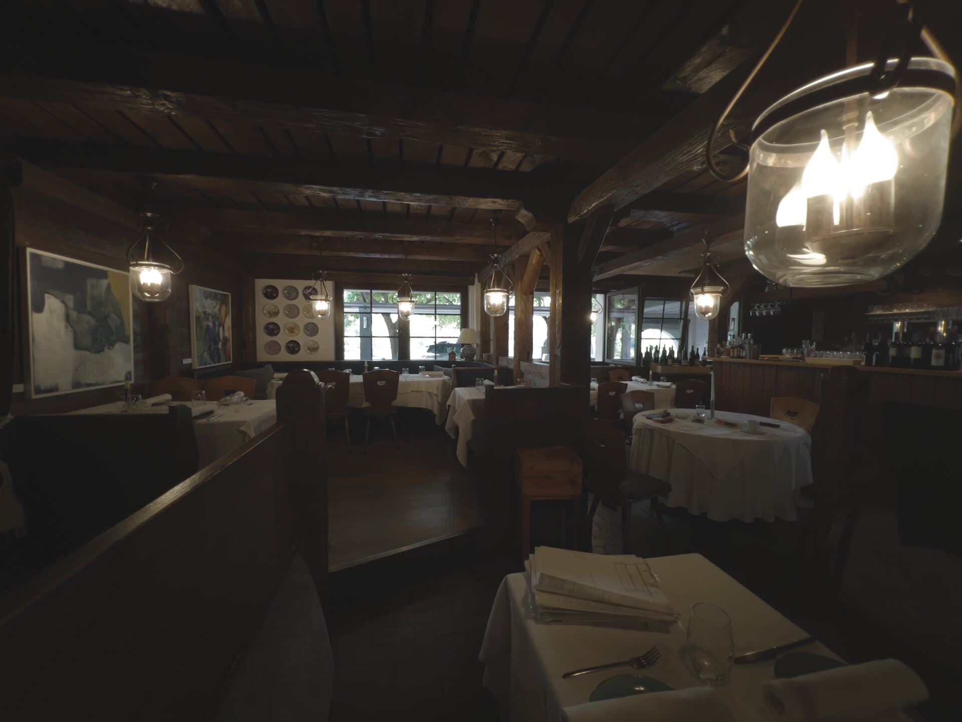 Hauptgastraum des Restaurants