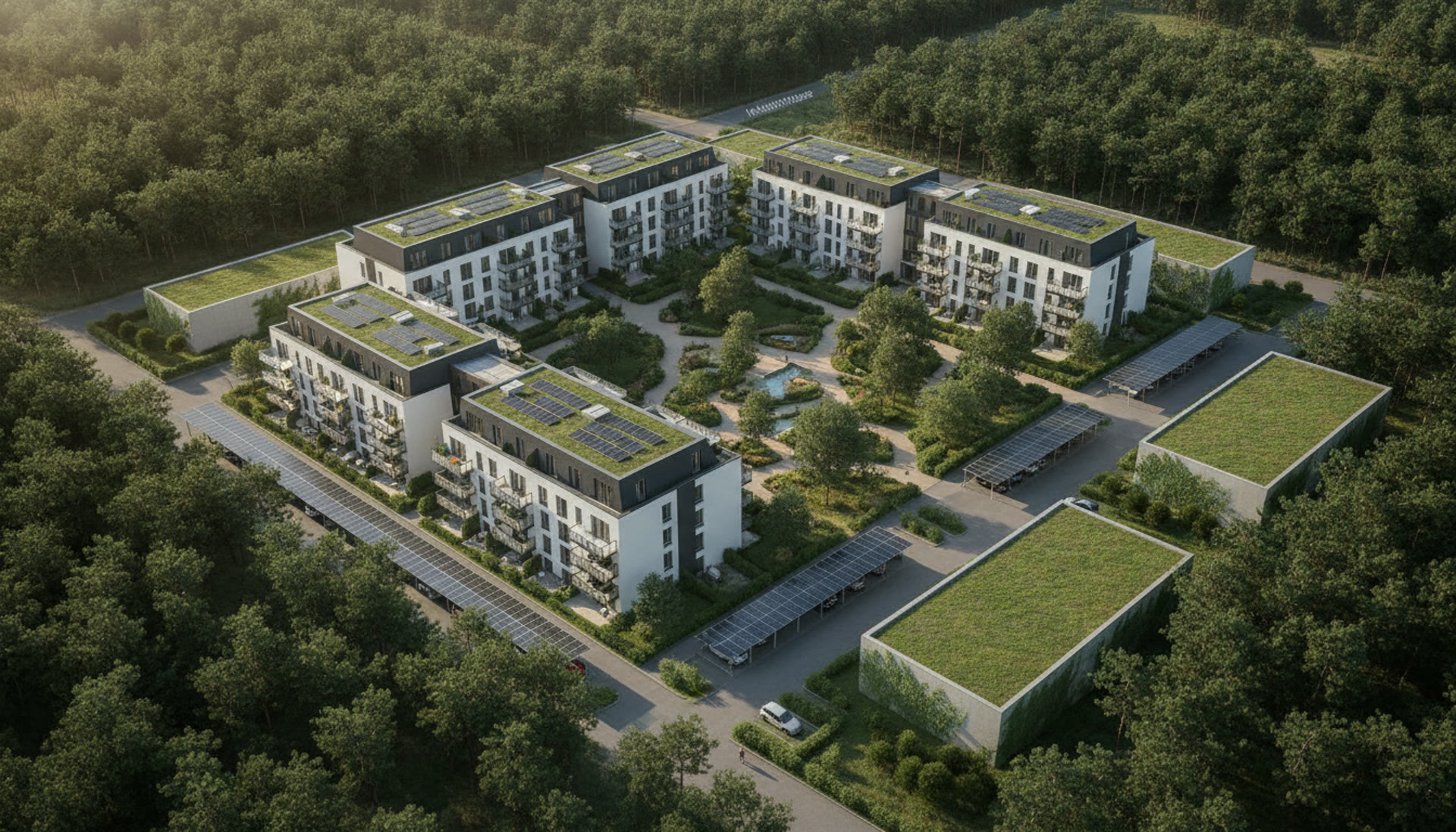 Vollausbau-Konzept — Vogelperspektive